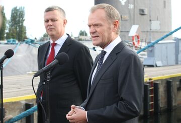 Tomasz Siemoniak i Donald Tusk