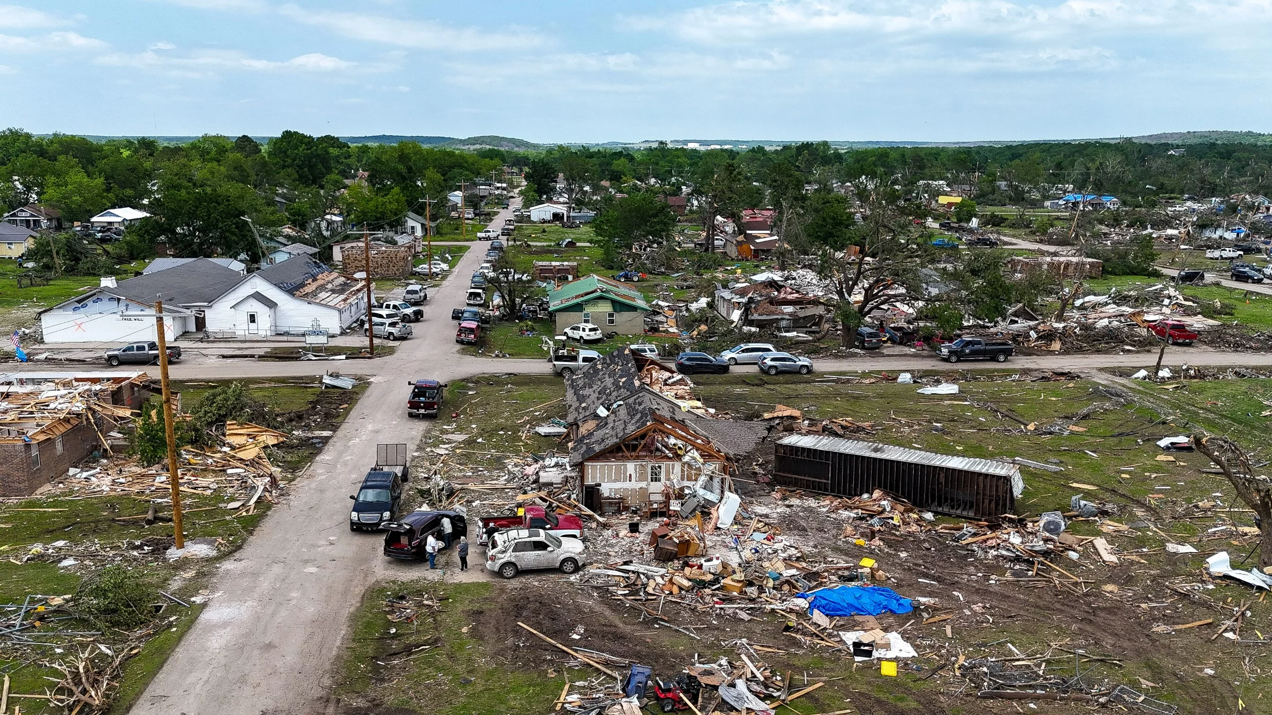 Tornado uderzyło w Oklahomę