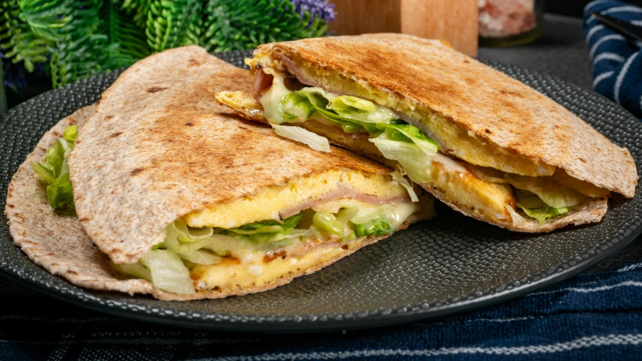 Tortilla z omletem