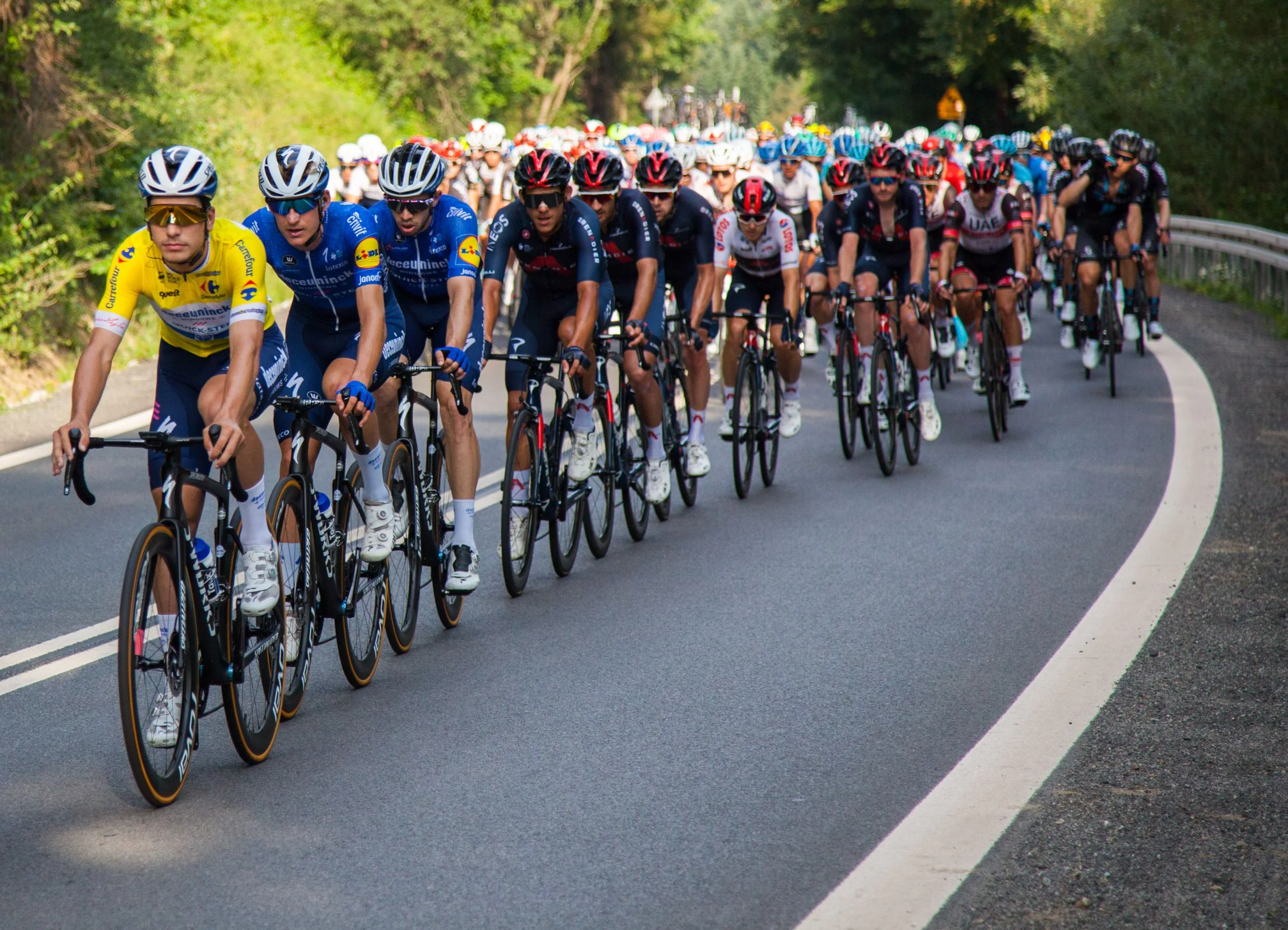 Kolarze na czwartym etapie 78. Tour de Pologne