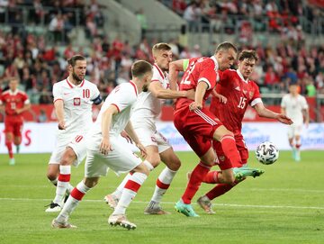 Towarzyski mecz reprezentacji Polski i Rosji w czerwcu 2021 roku