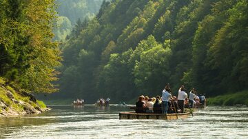 Tradycyjny spływ Dunajcem
