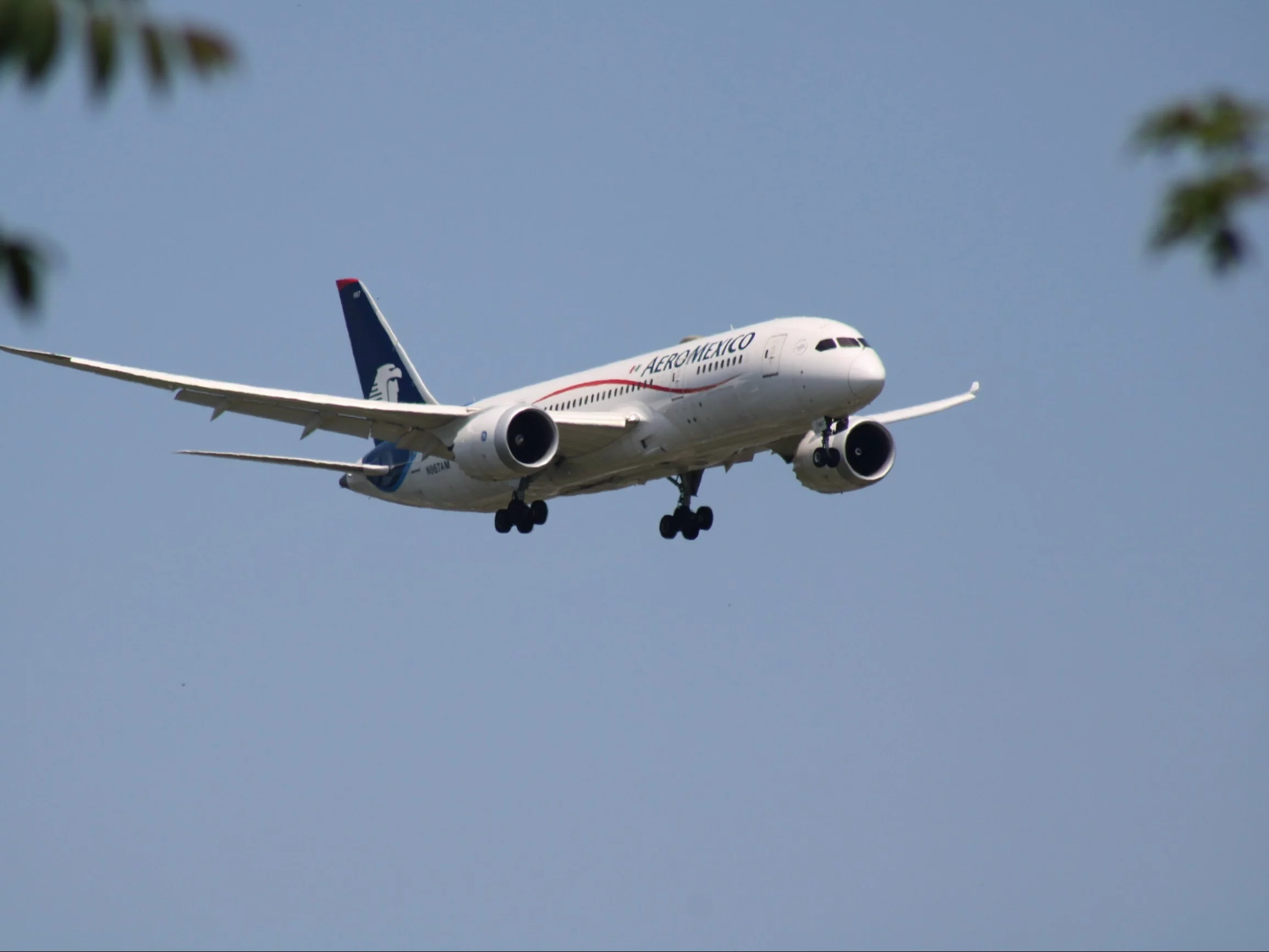 Samolot AeroMexico, zdjęcie ilustracyjne