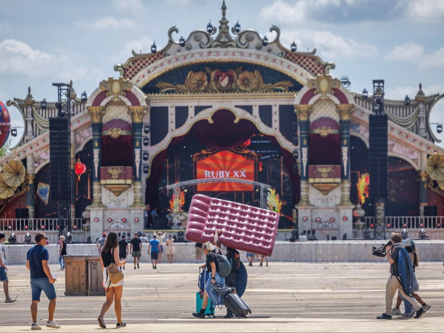 Jedna ze scen na Tomorrowland 2025