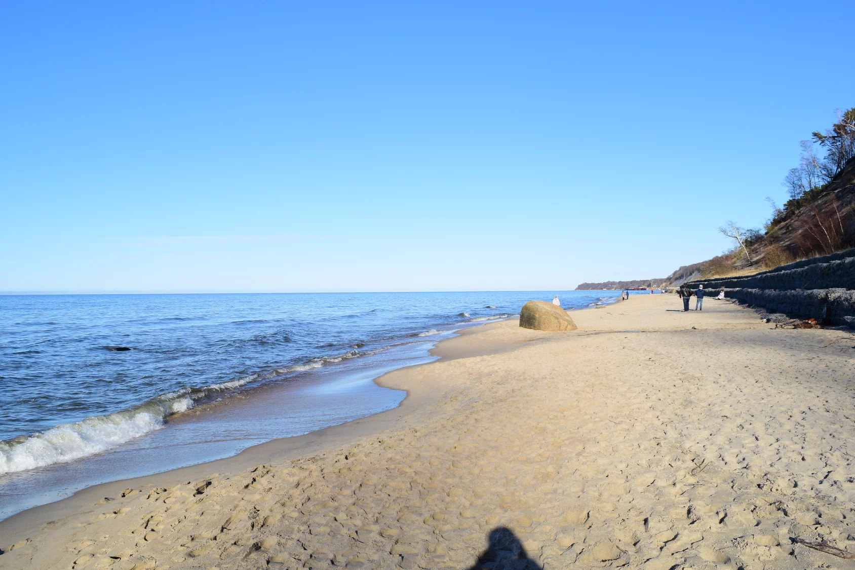 Plaża w Łebie, zdjęcie ilustracyjne