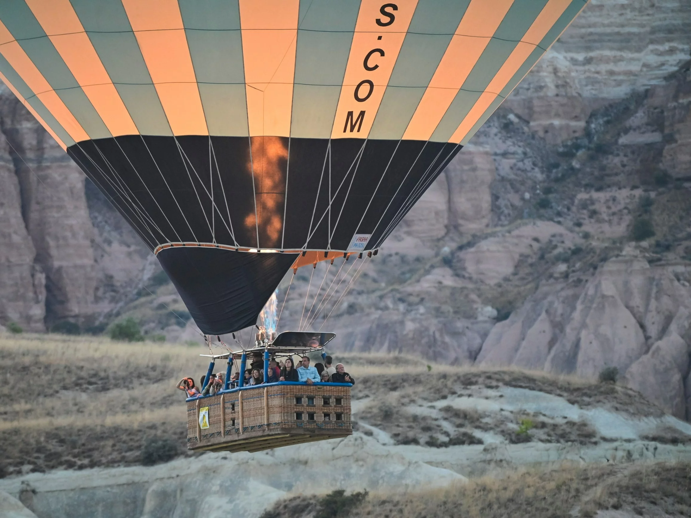 Balon w Kapadocji, zdjęcie ilustracyjne