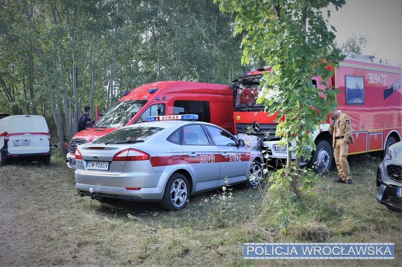 Akcja poszukiwawcza w kopalni w Sobótce