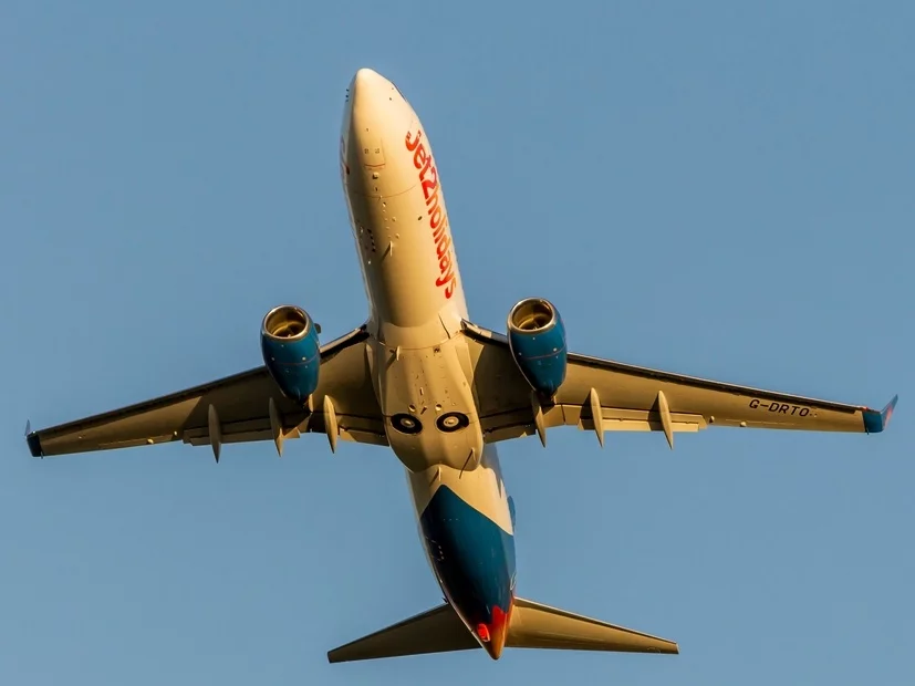 Samolot linii lotniczych Jet2. Zdjęcie poglądowe