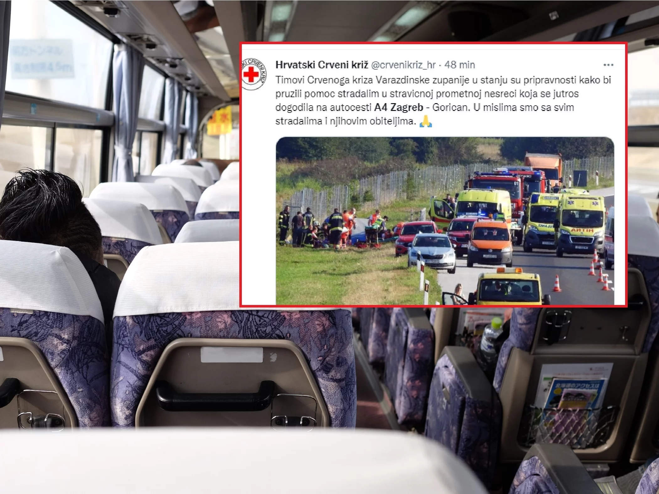 Wypadek polskiego autobusu w Chorwacji