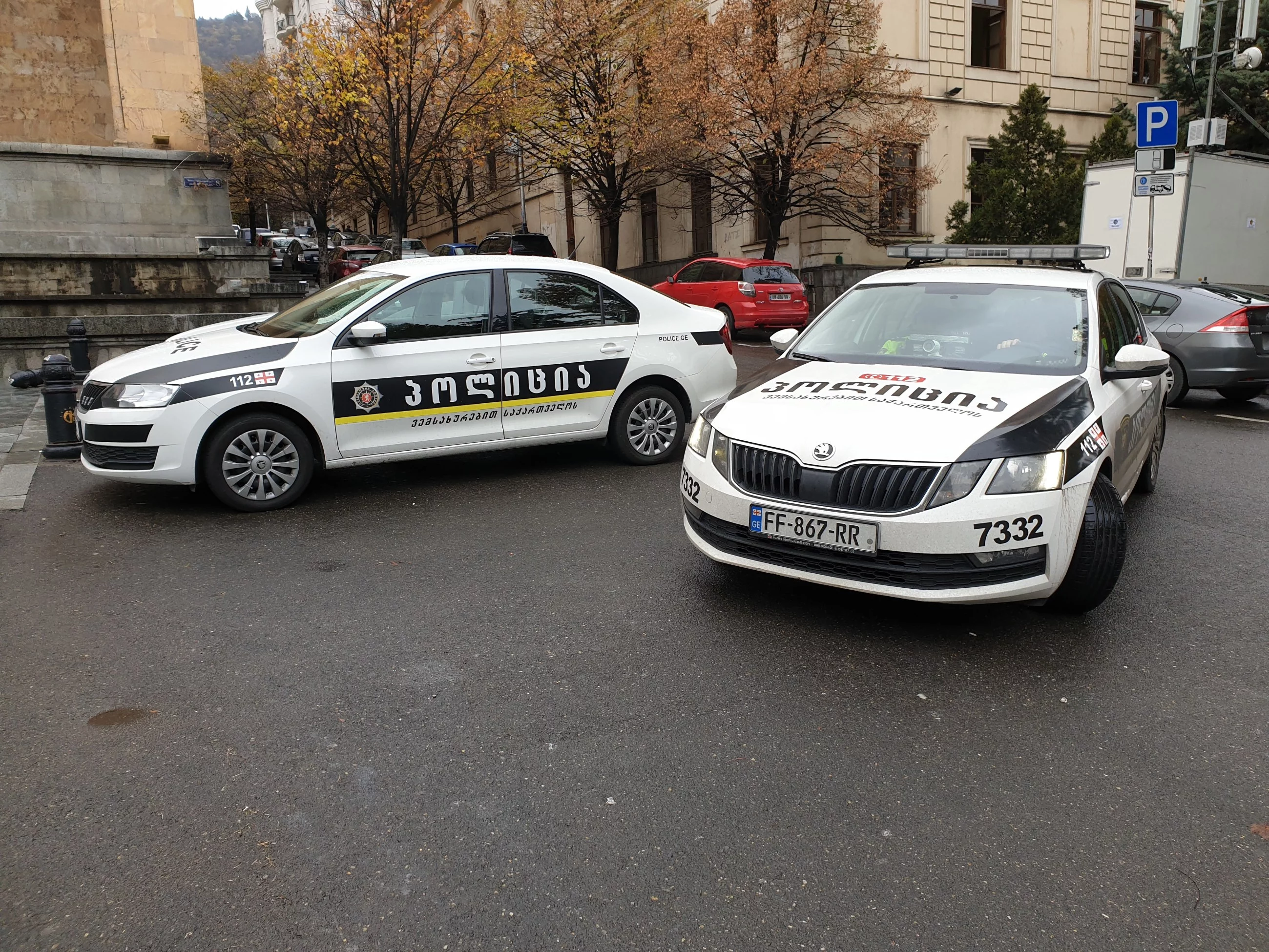 Policja w Gruzji