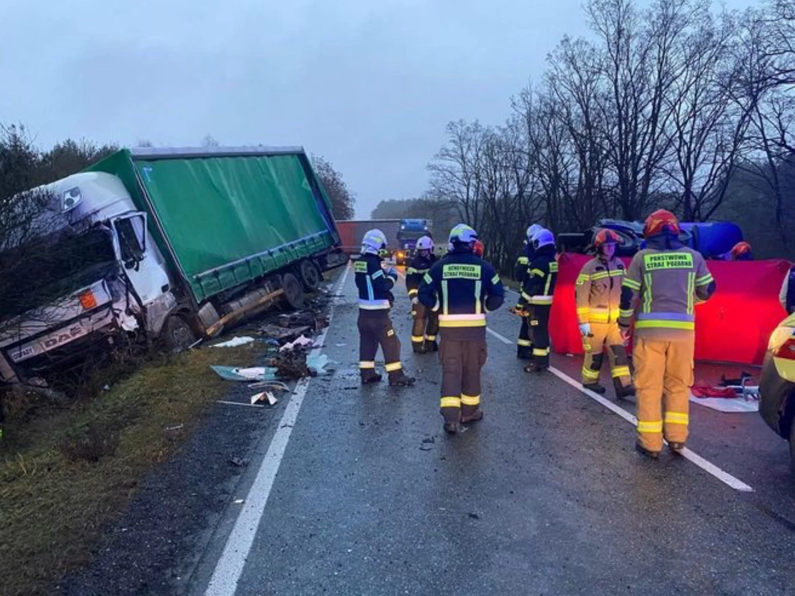 Tragiczny wypadek w Przyłubiu