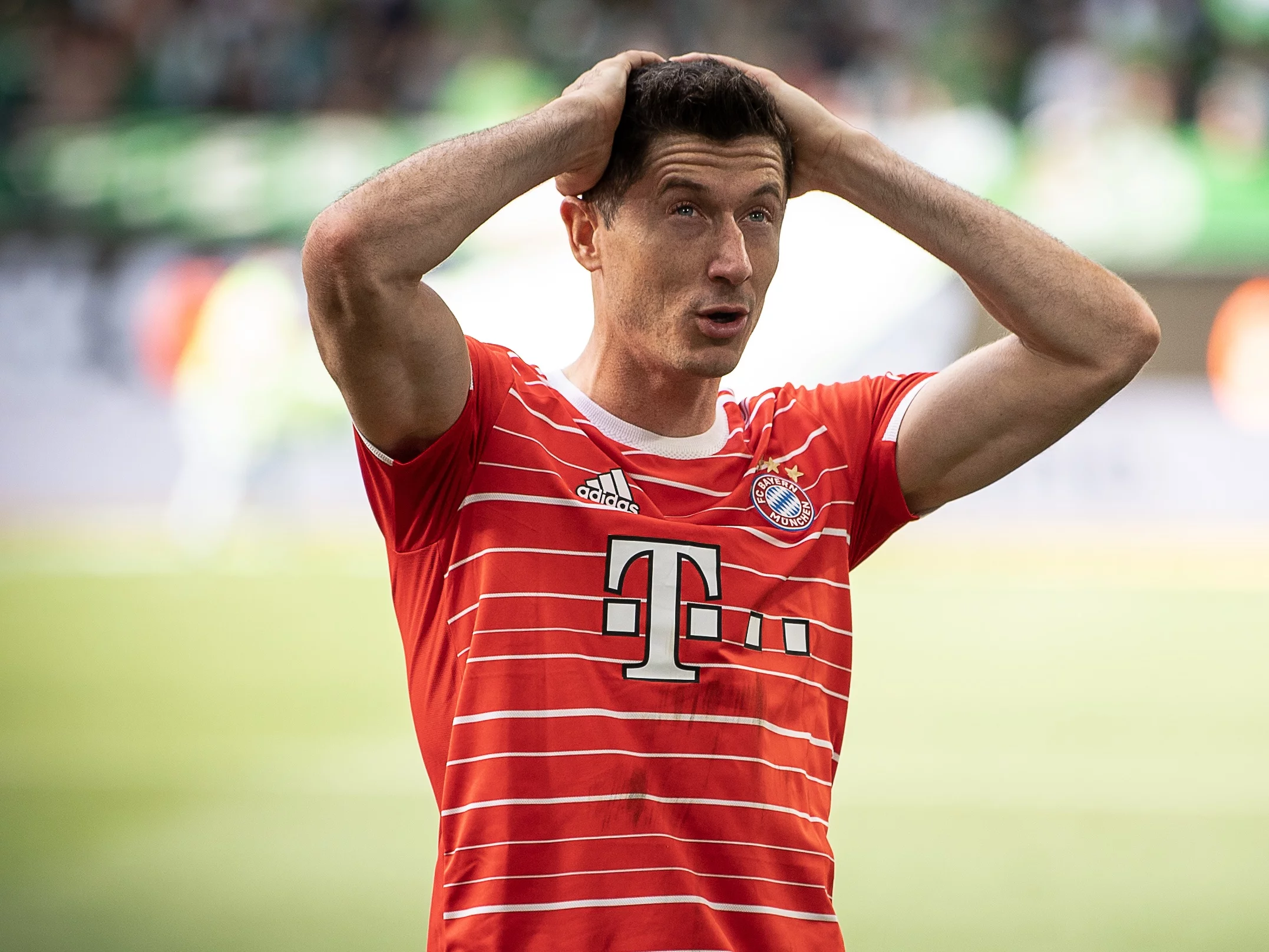 Robert Lewandowski w barwach Bayernu Monachium