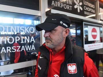Trener reprezentacji Polski Michał Probierz
