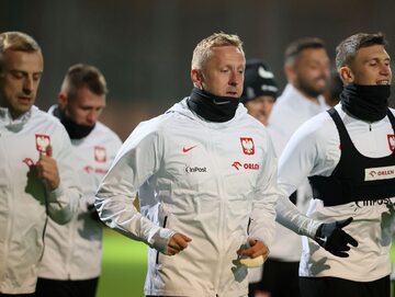 Trening reprezentacji Polski przed meczem z Chile