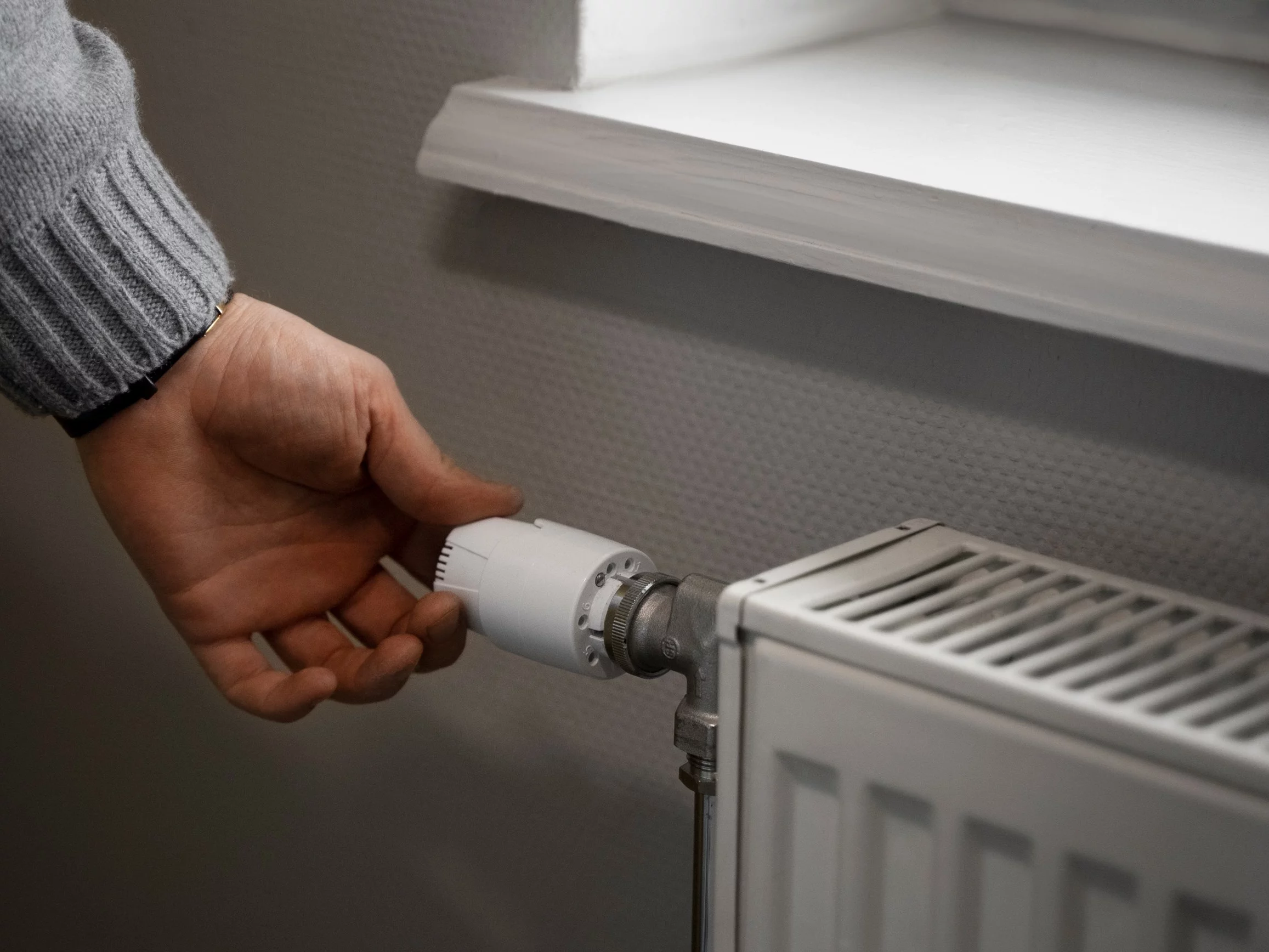 Grzejnik z termostatem