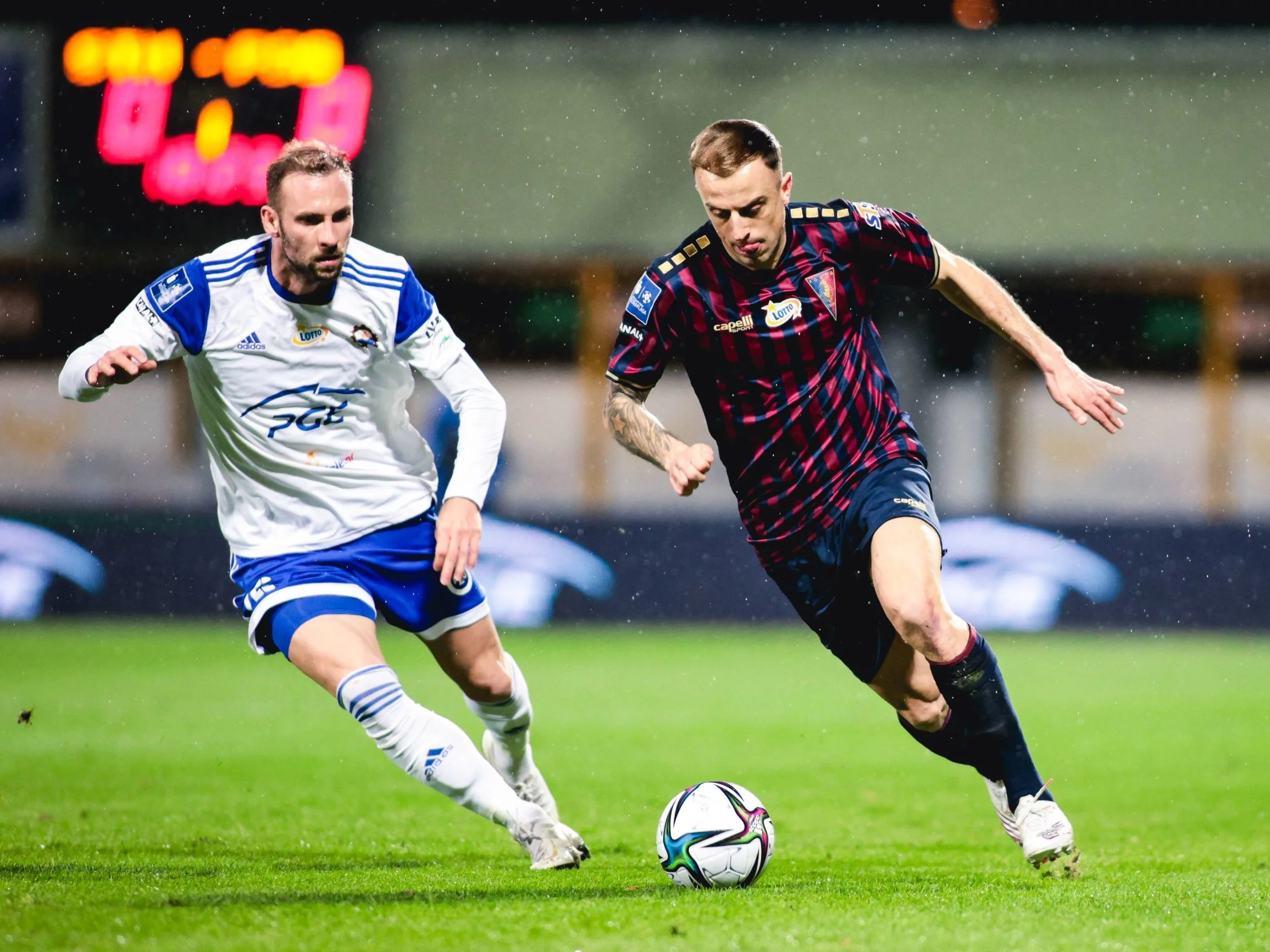 Arkadiusz Kaspierkiewicz i Kamil Grosicki