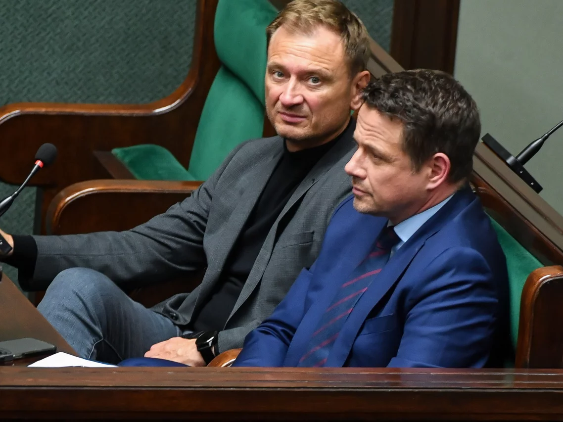 Rafał Trzaskowski i Sławomir Nitras