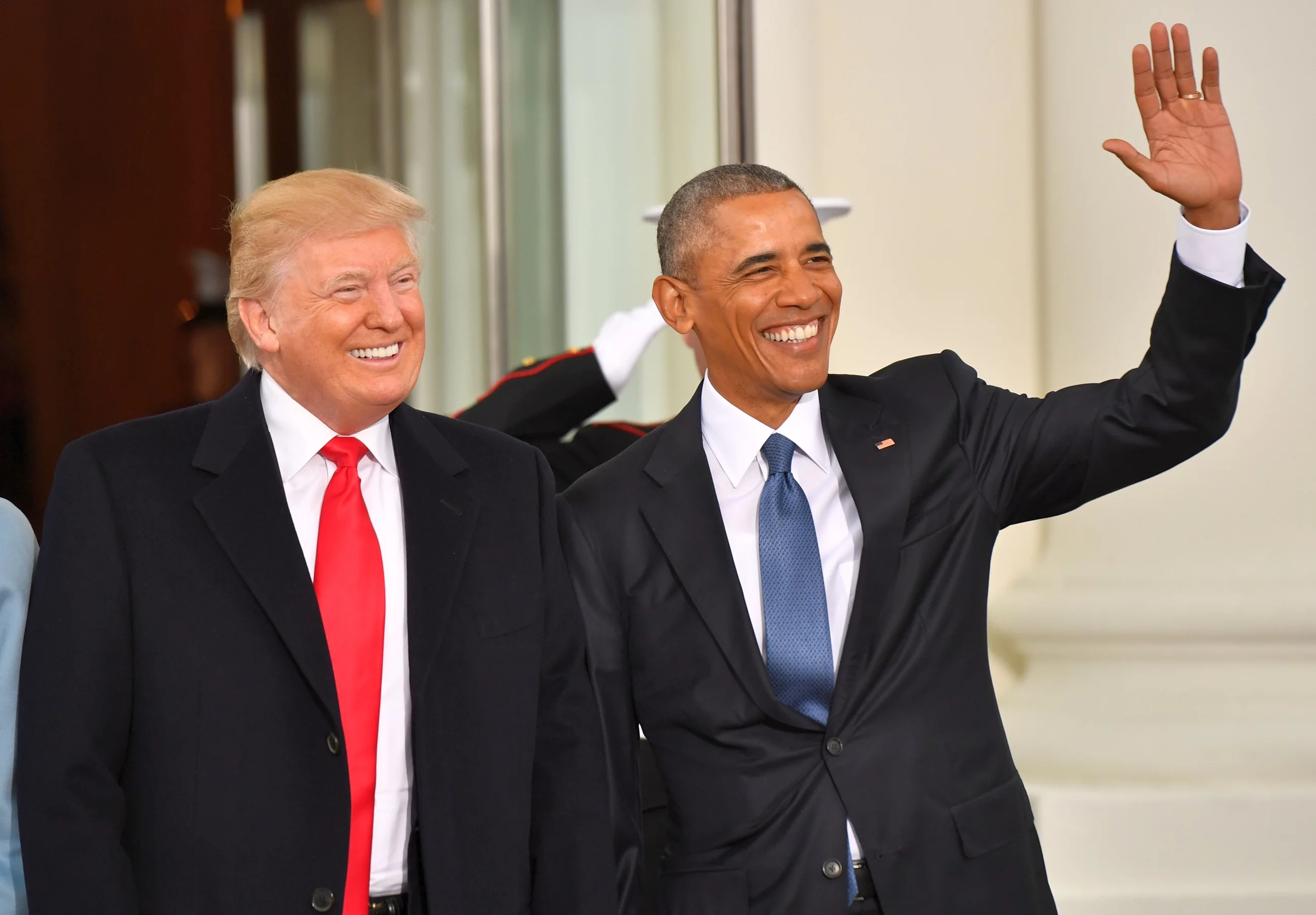 Donald Trump i Barack Obama