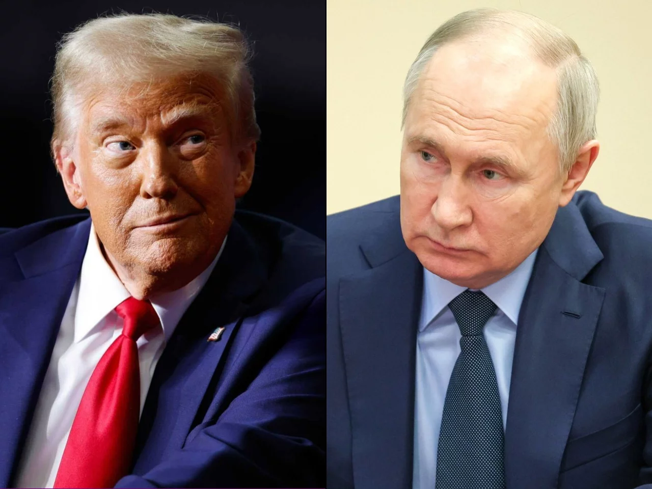 Donald Trump i Władimir Putin