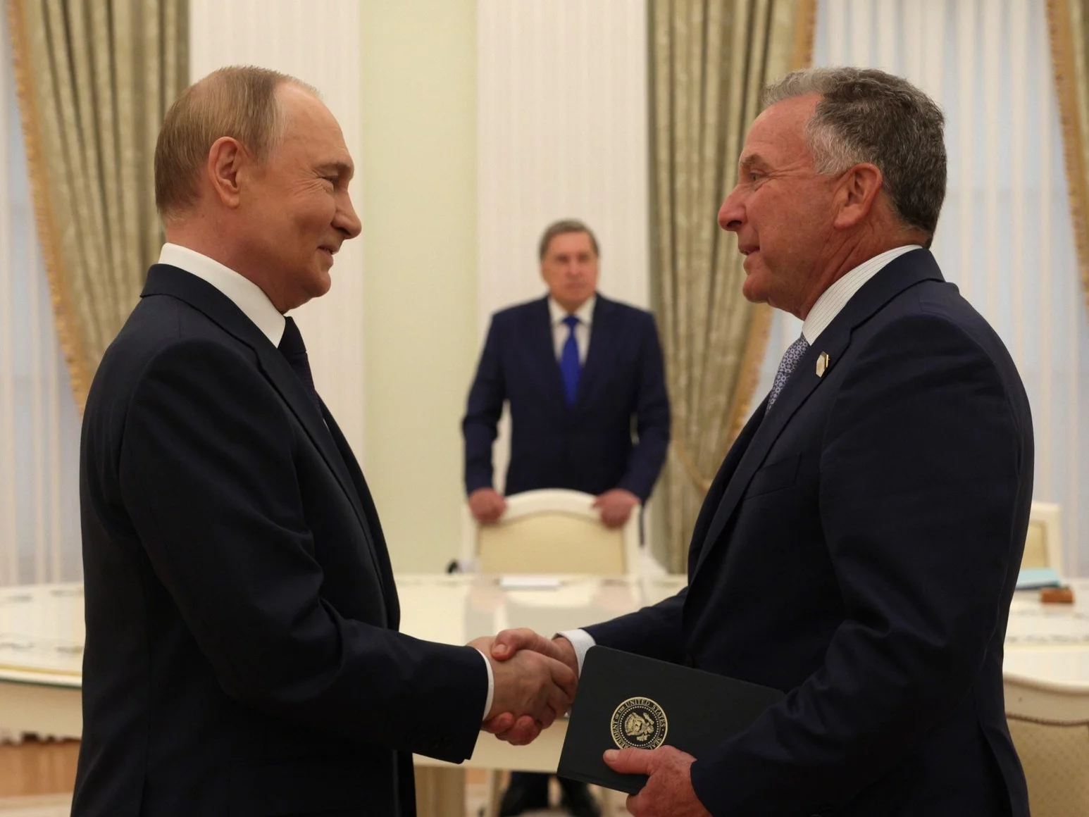 Władimir Putin i specjalny wysłannik Donalda Trumpa – Steve Witkoff