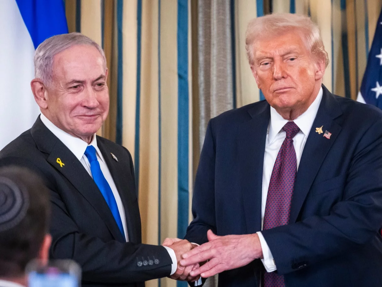 Benjamin Netanjahu i Donald Trump