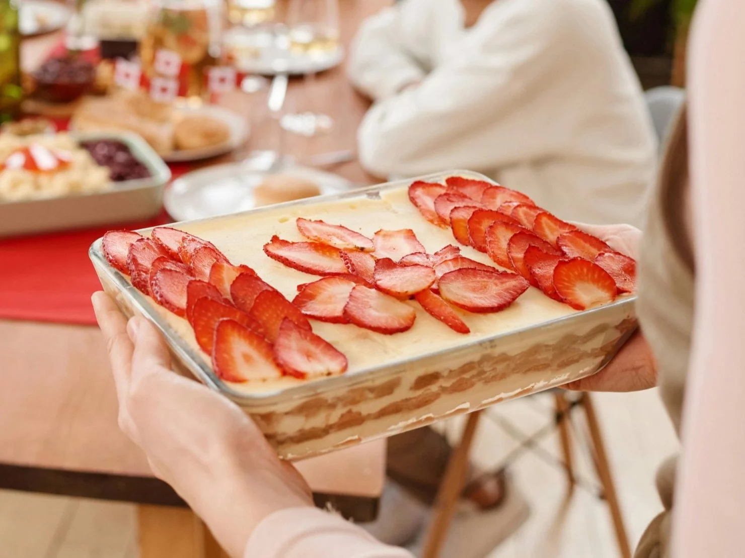 Tiramisu truskawkowe