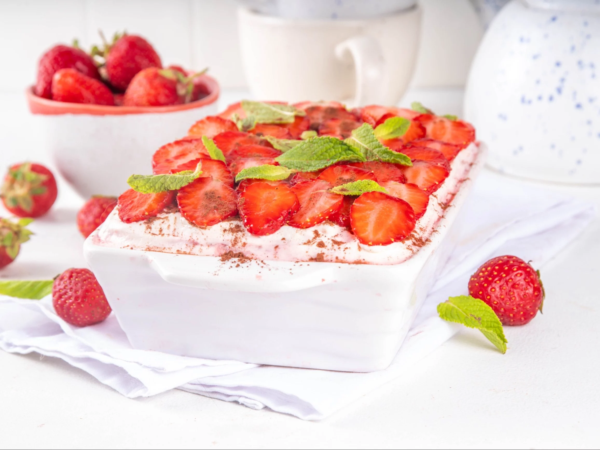 Truskawkowe tiramisu
