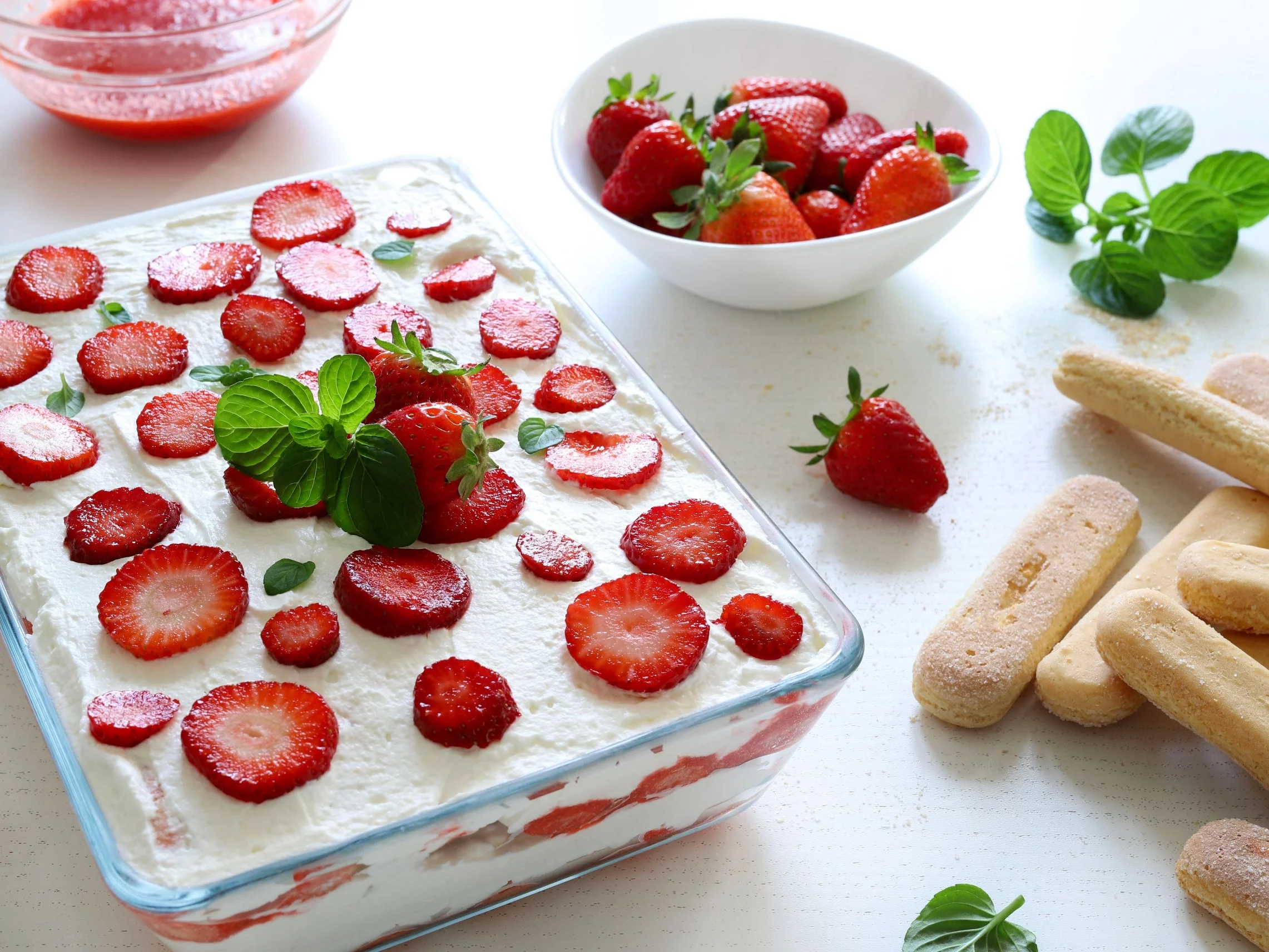 Tiramisu z truskawkami