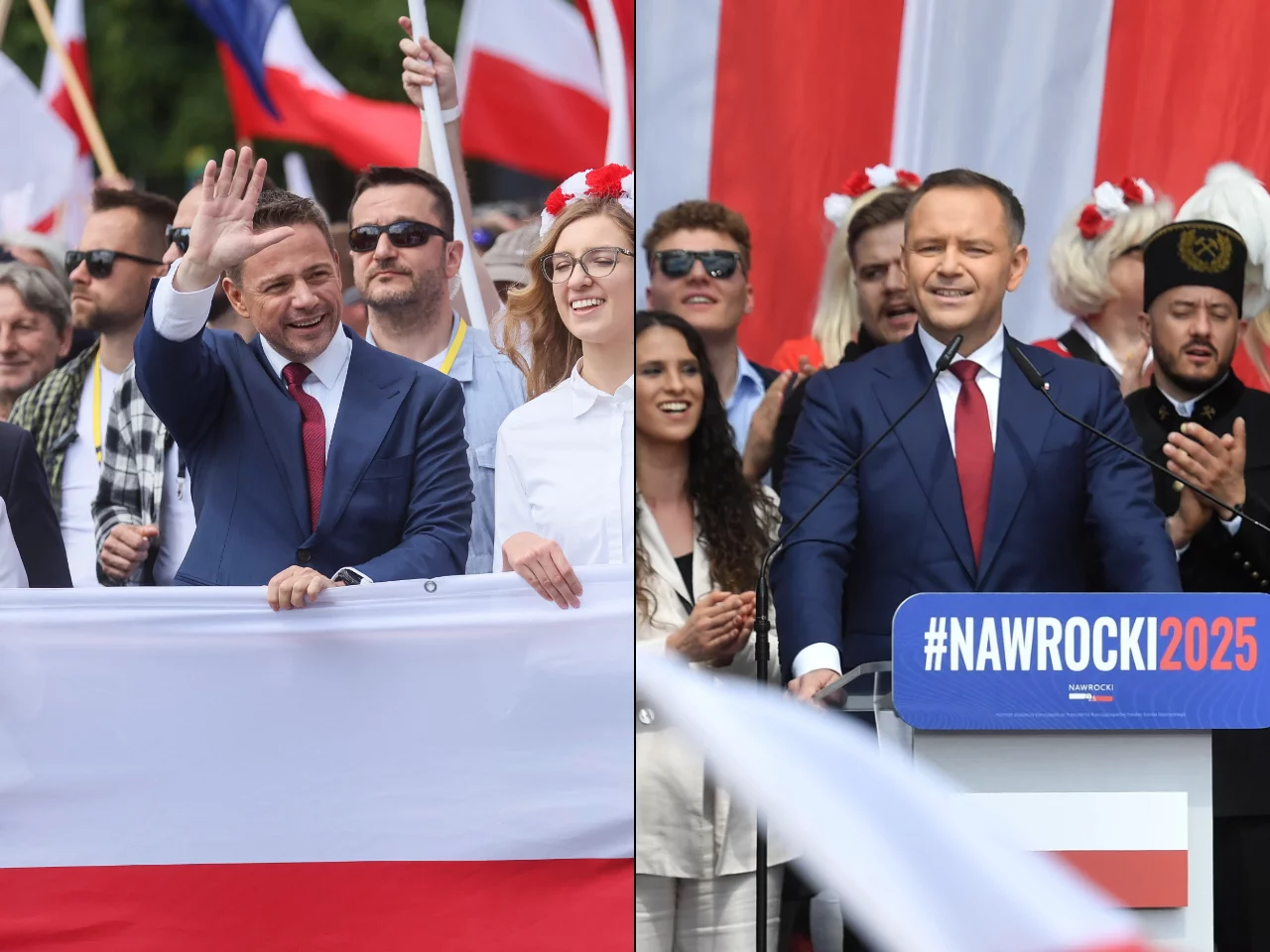 Trzaskowski czy Nawrocki? Minimalna różnica w nowym sondażu