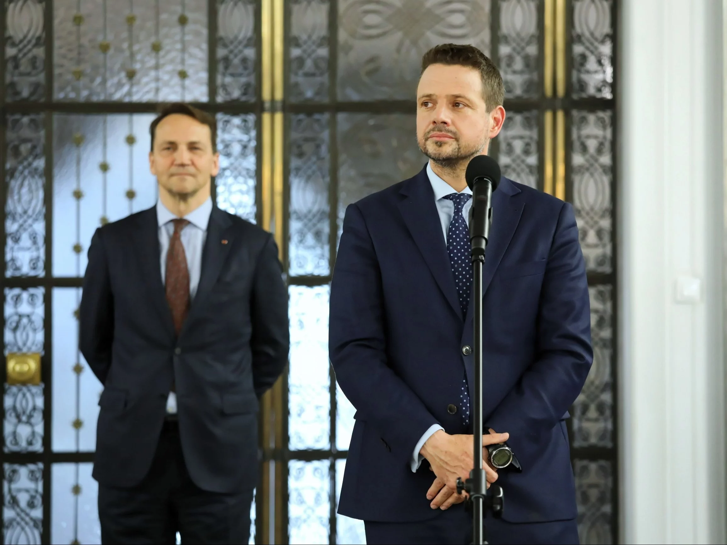 Radosław Sikorski i Rafał Trzaskowski