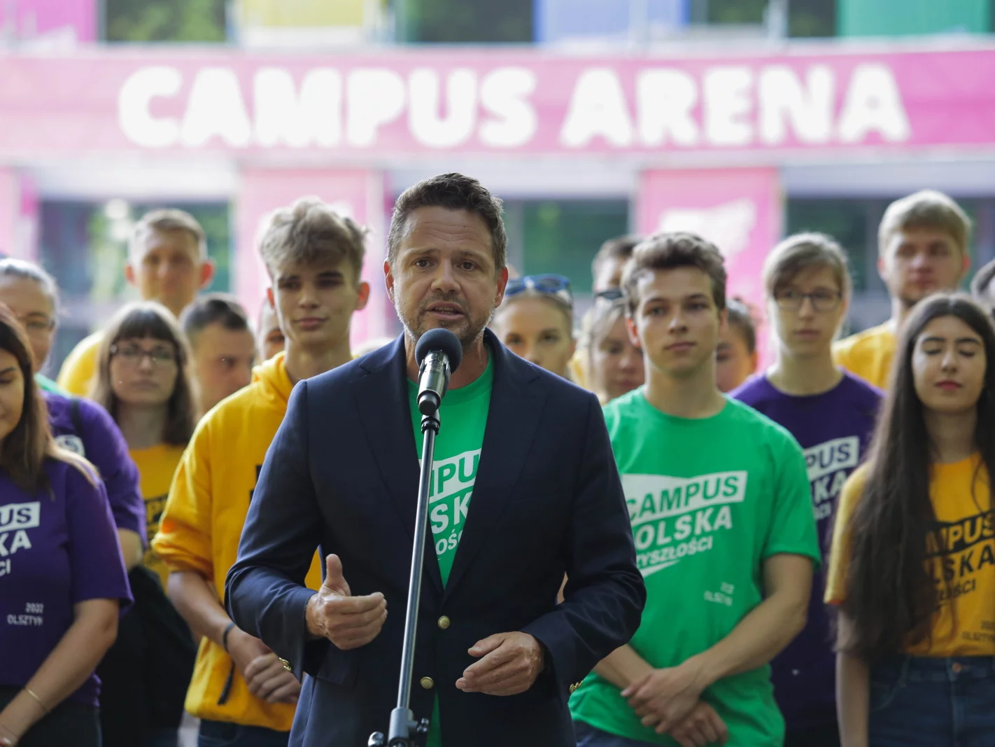 Rafał Trzaskowski na Campusie Polska