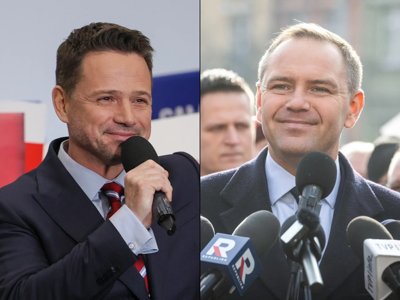 Rafał Trzaskowski i Karol Nawrocki