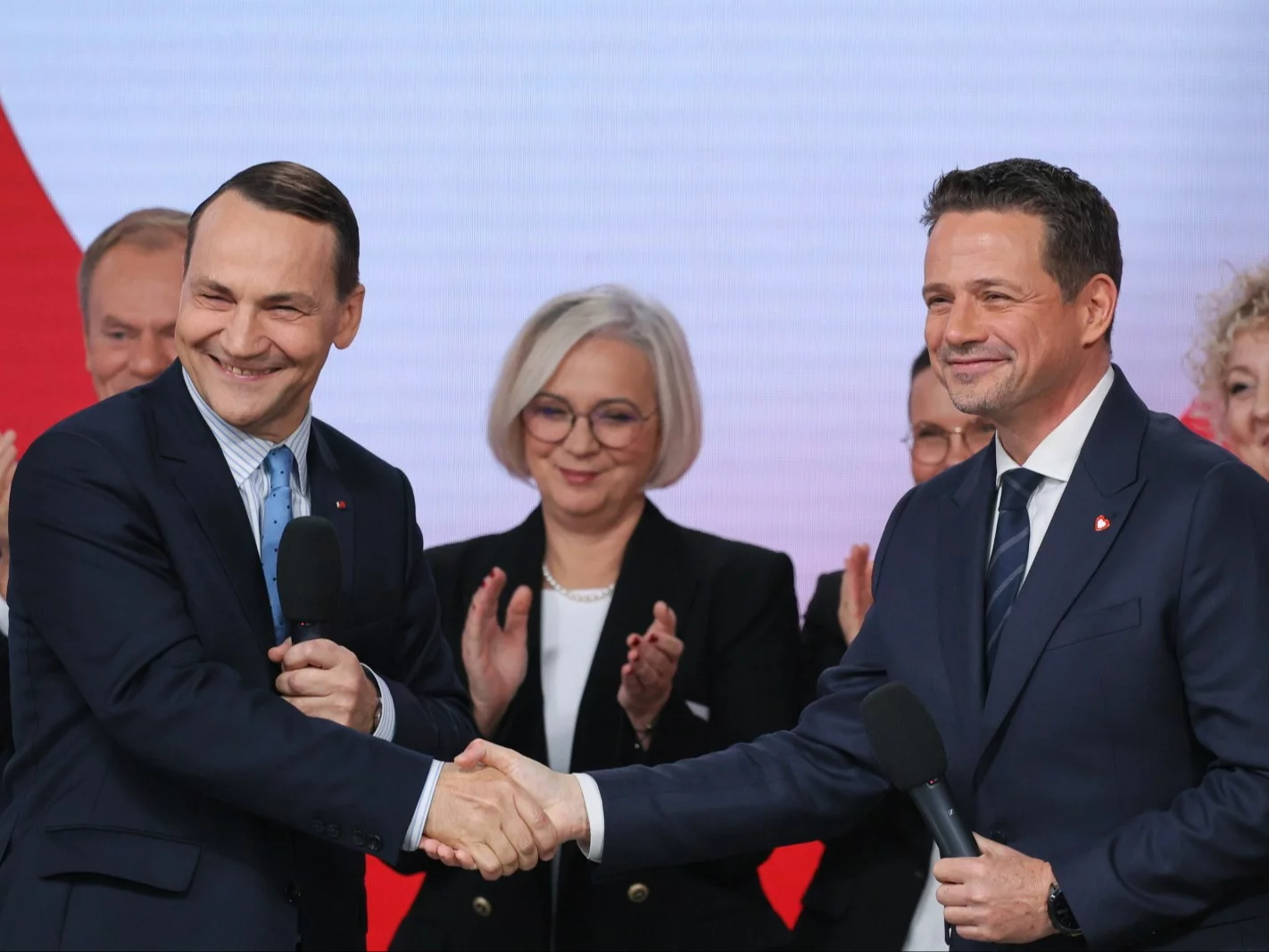 Radosław Sikorski i Rafał Trzaskowski