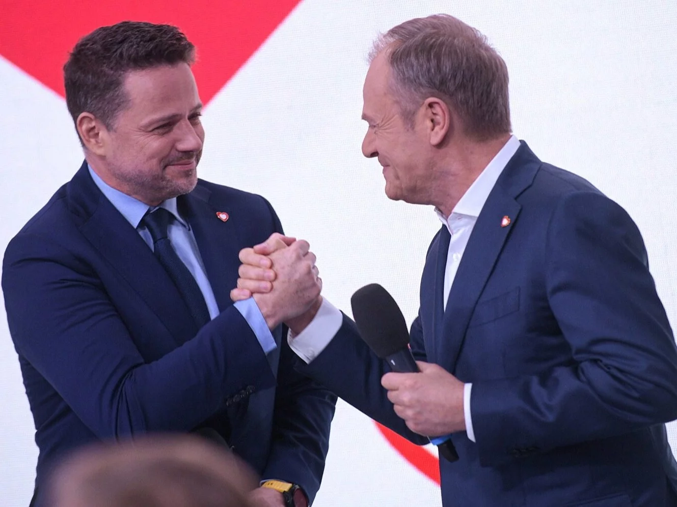 Rafał Trzaskowski i Donald Tusk