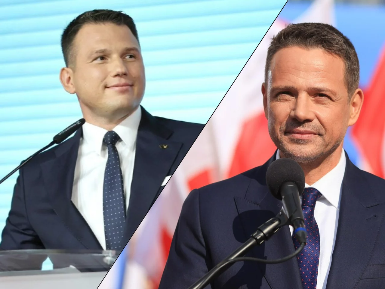 Sławomir Mentzen, Rafał Trzaskowski