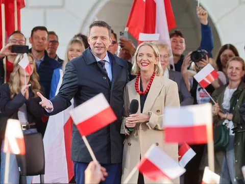 Rafał Trzaskowski, Małgorzata Trzaskowska w Kaliszu