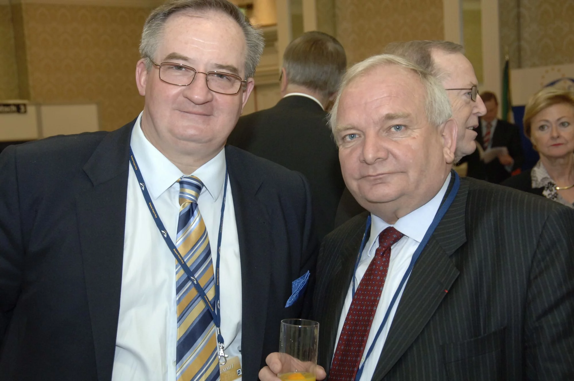 Jacek Saryusz-Wolski i Joseph Daul