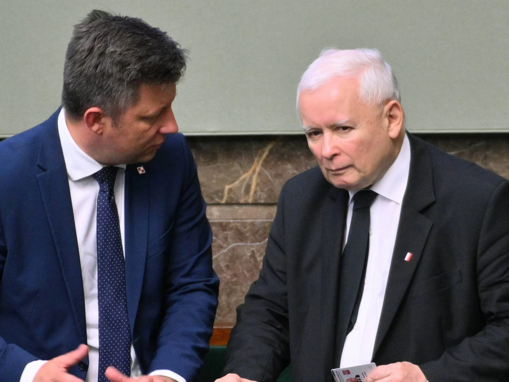 Michał Dworczyk, Jarosław Kaczyński