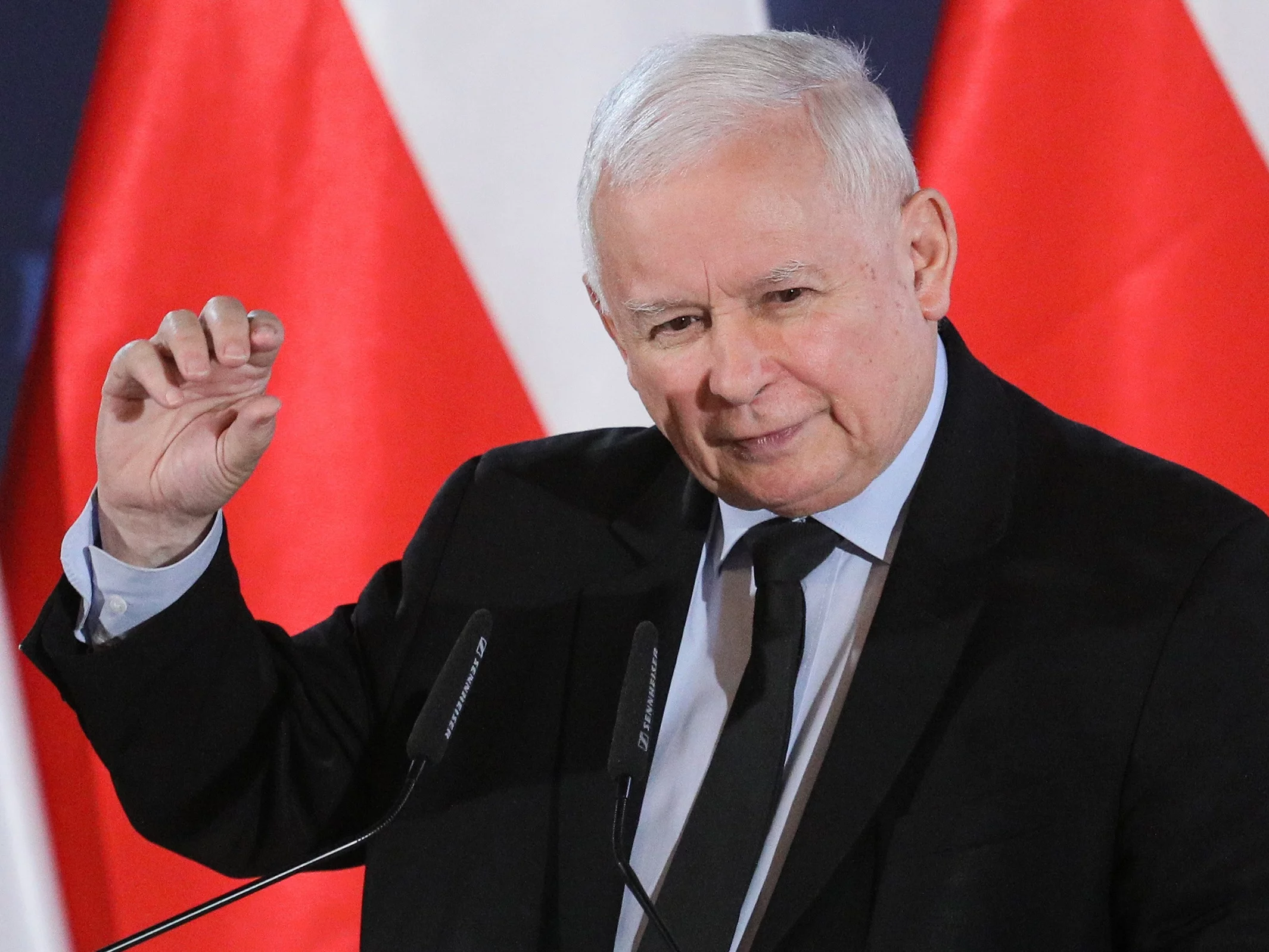 Prezes PiS Jarosław Kaczyński