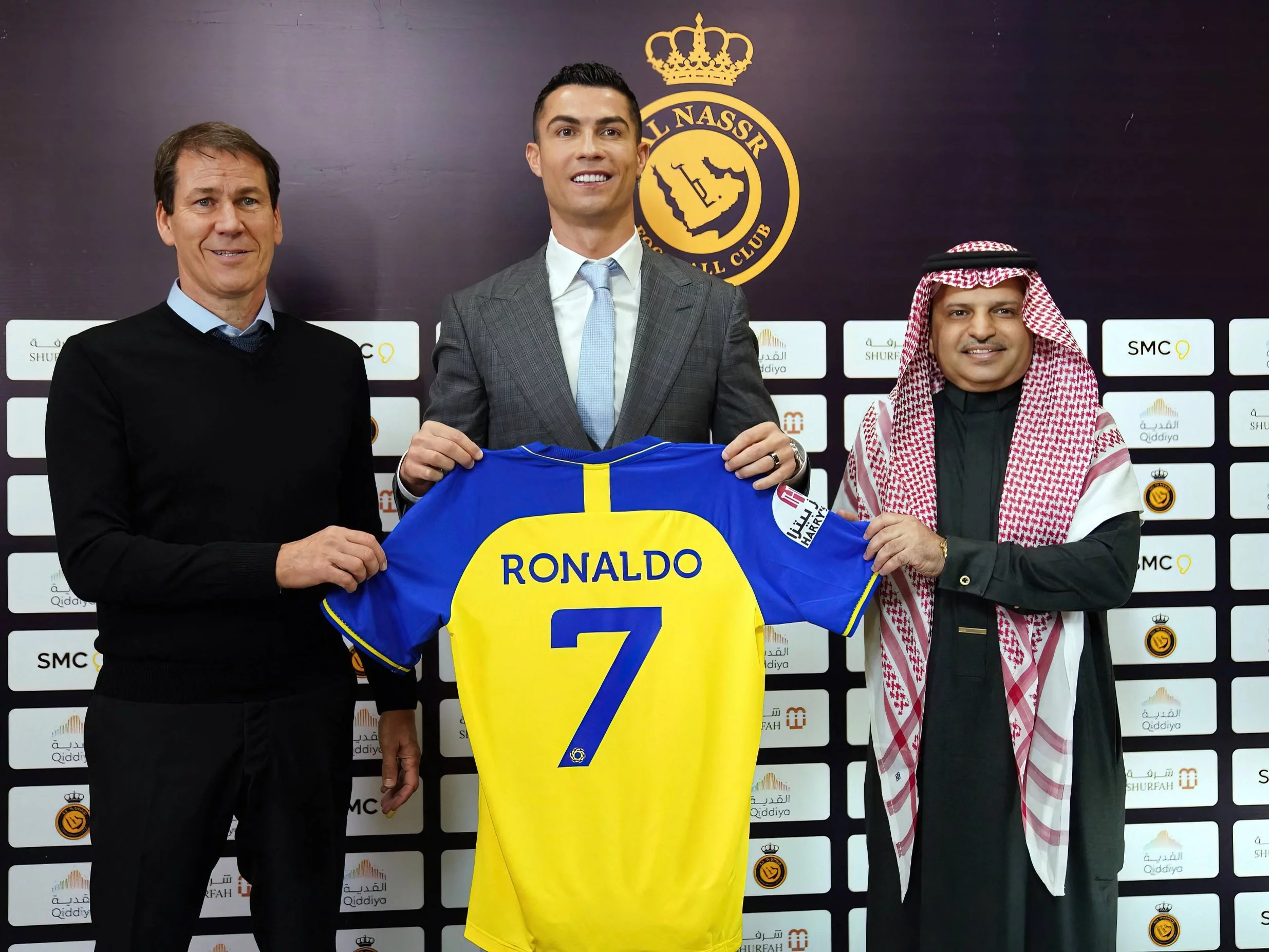 Rudi Garcia, Cristiano Ronaldo, Mossali Al-Muammar