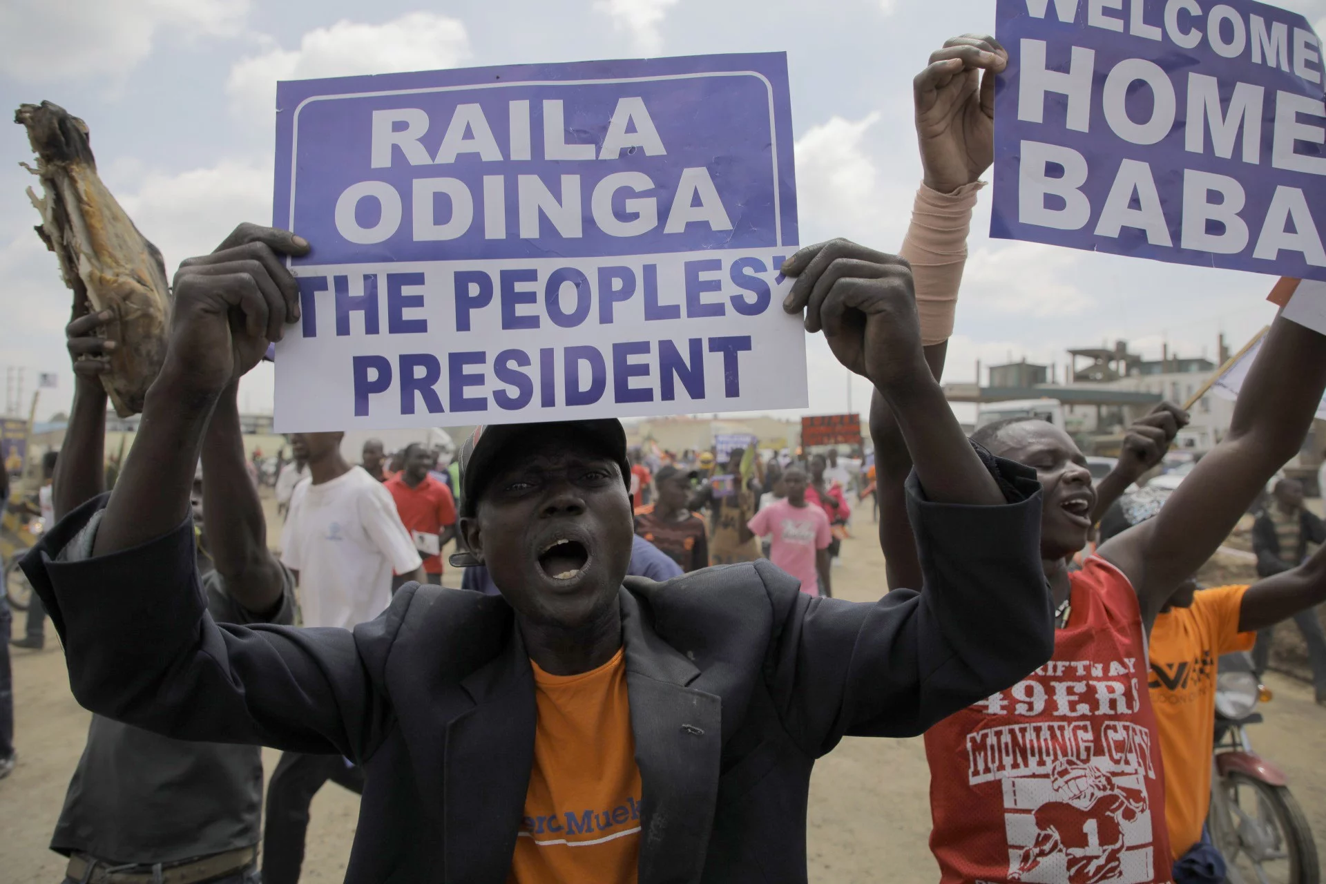 Zwolennicy Raila Odingi