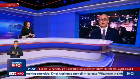 Joachim Brudziński w programie „Gość Wiadomości”