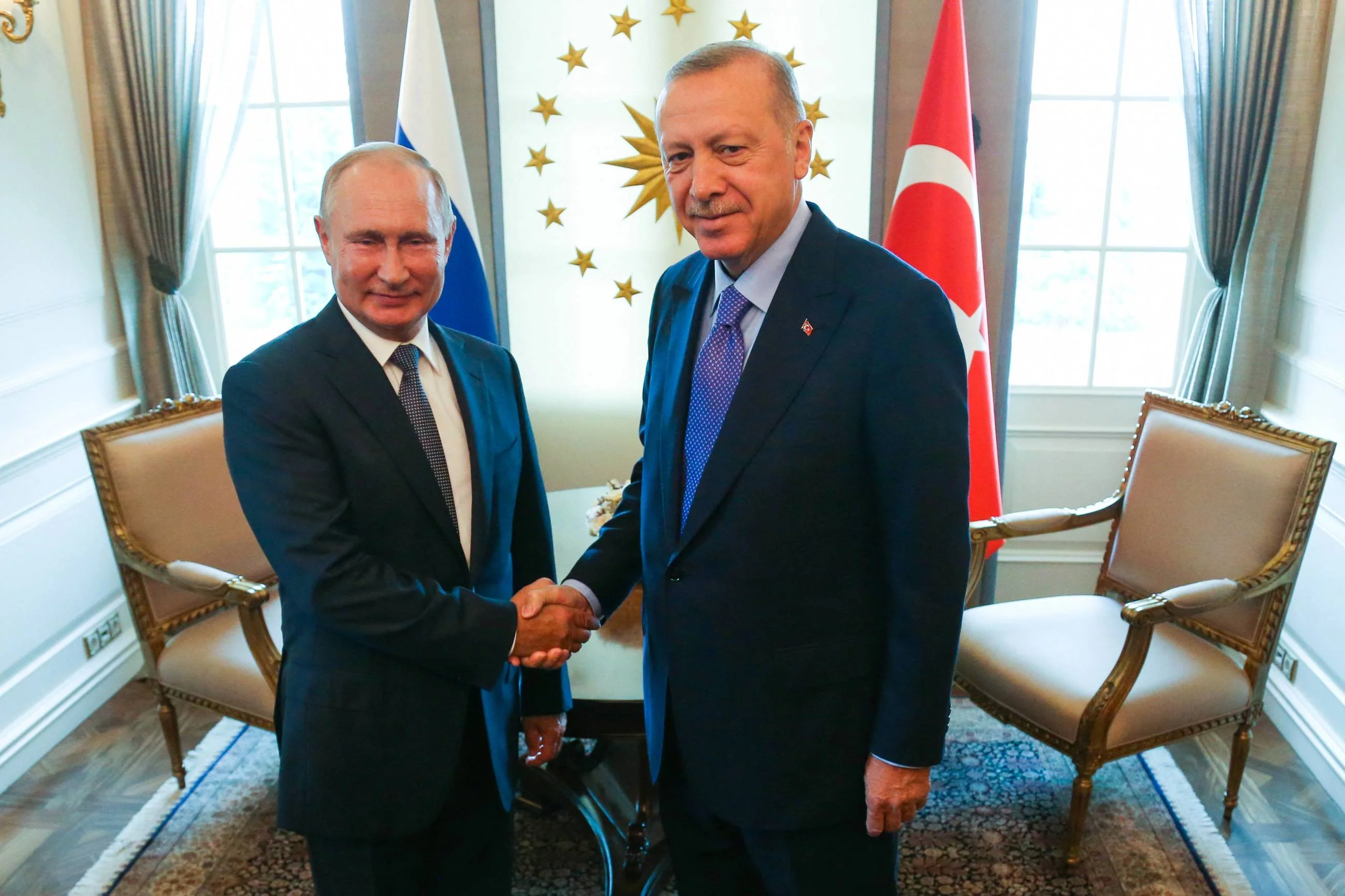 Władimir Putin i Recep Tayyip Erdogan