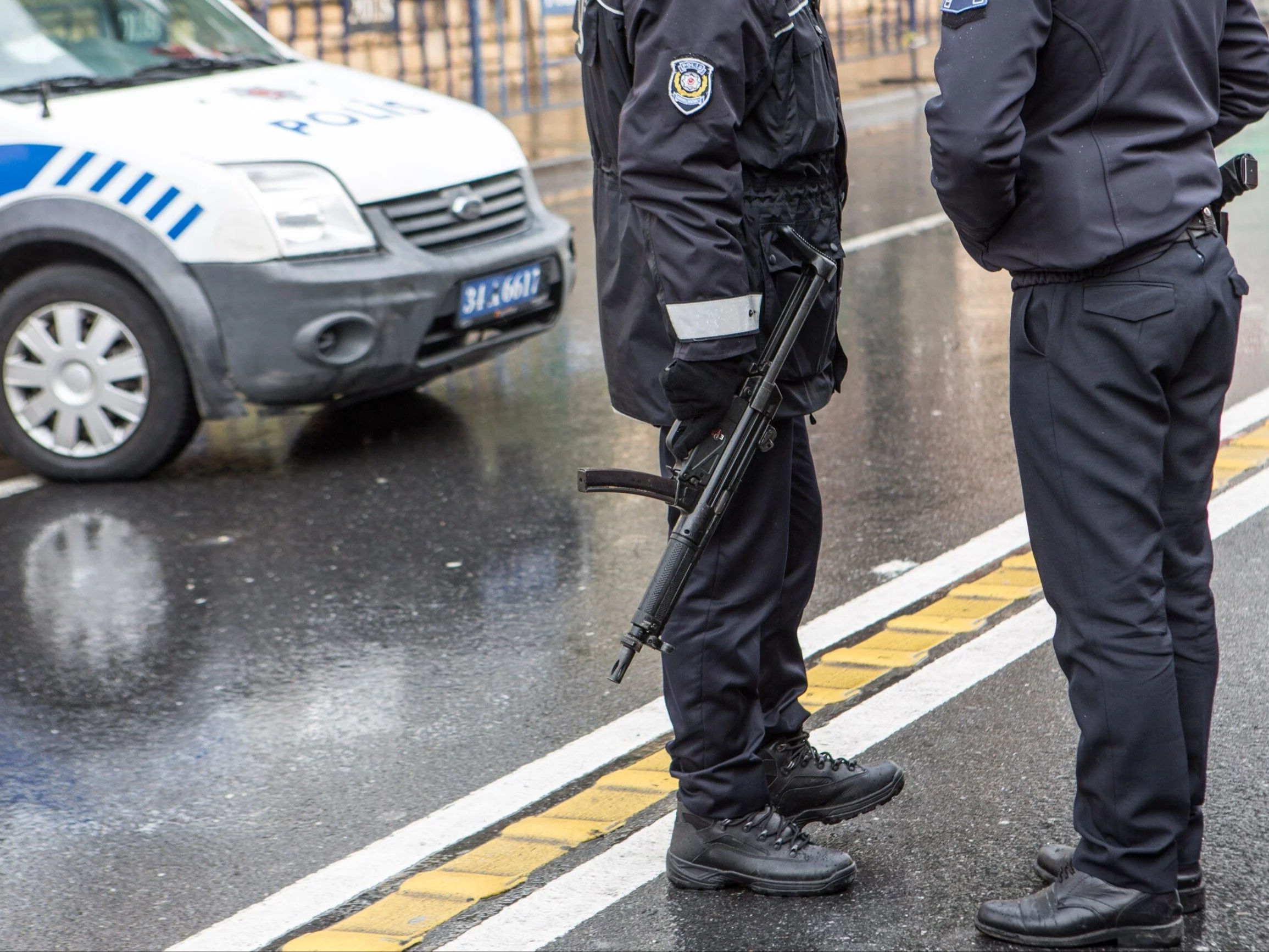 Policjanci w Turcji, zdjęcie ilustracyjne