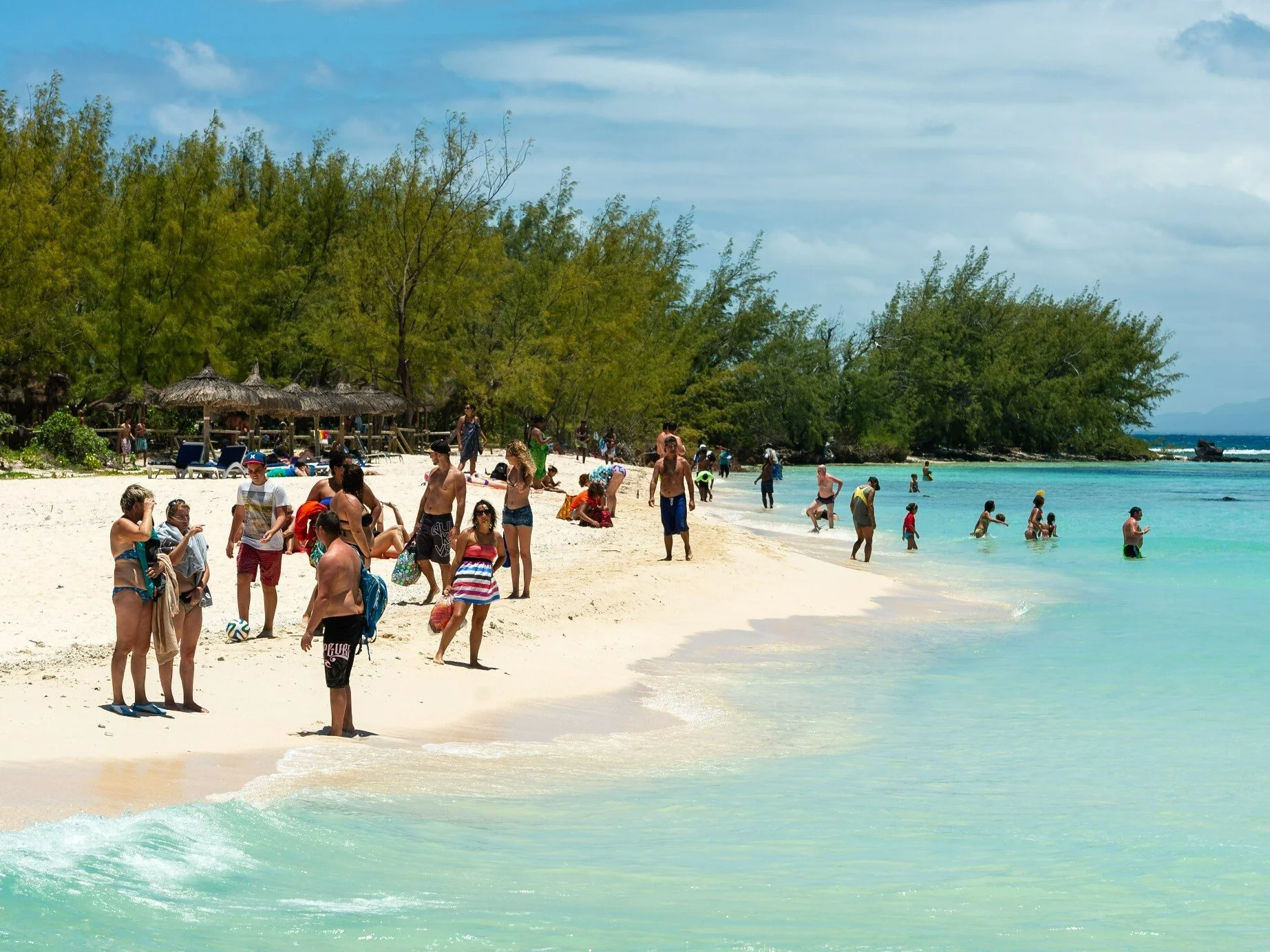 Turyści na Mauritiusie