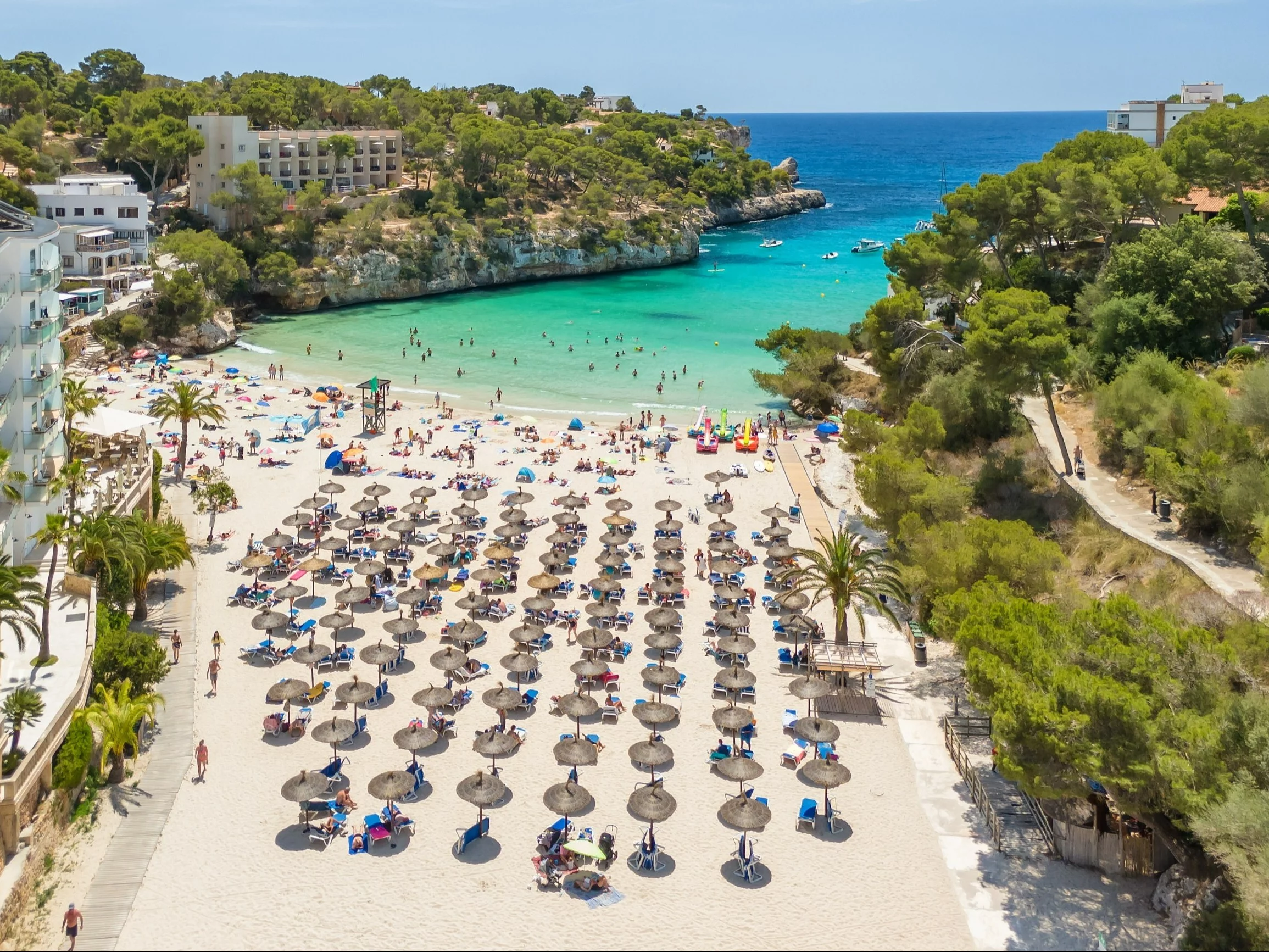 Plaża na Majorce
