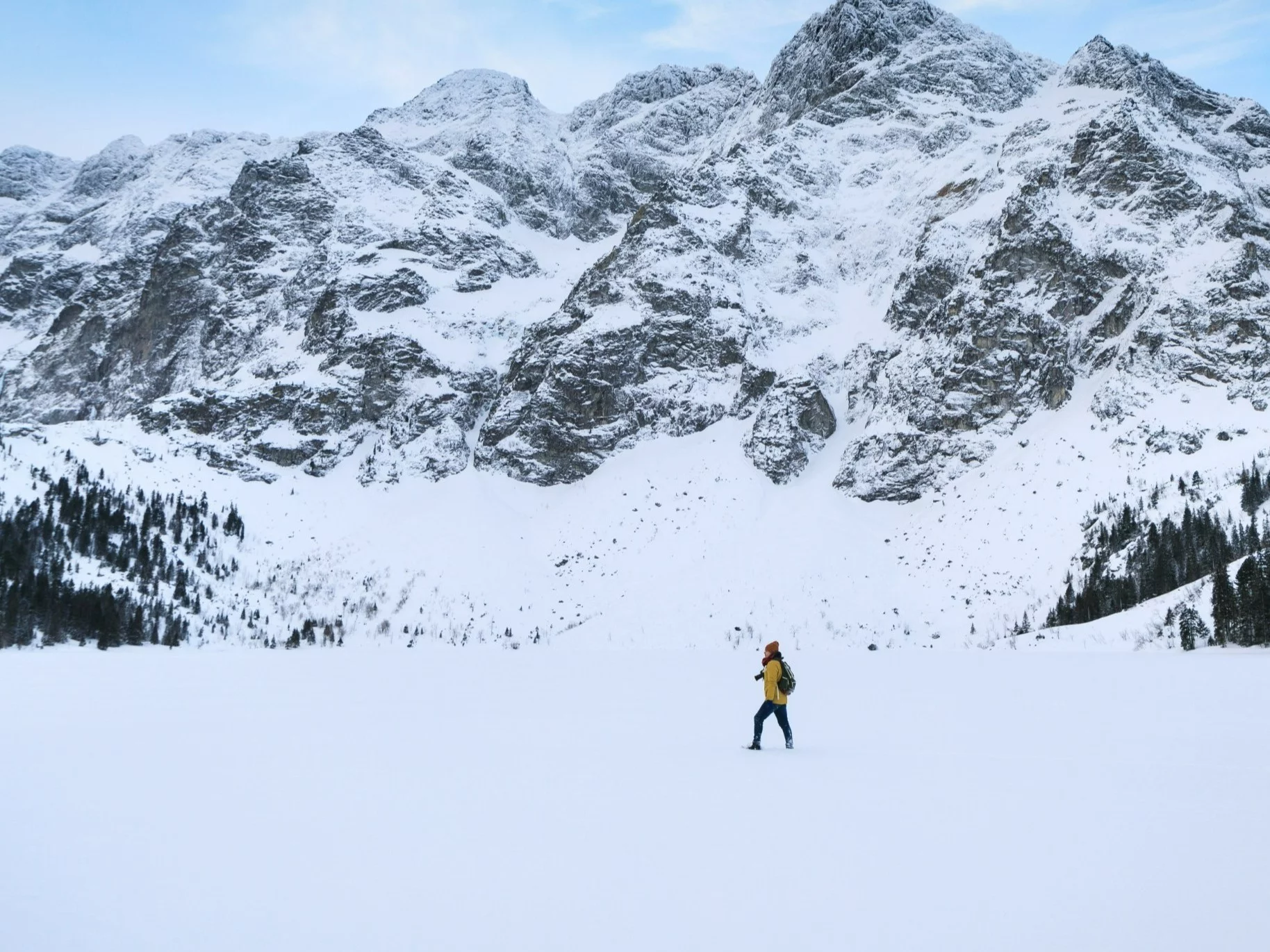 Zamarznięte Morskie Oko