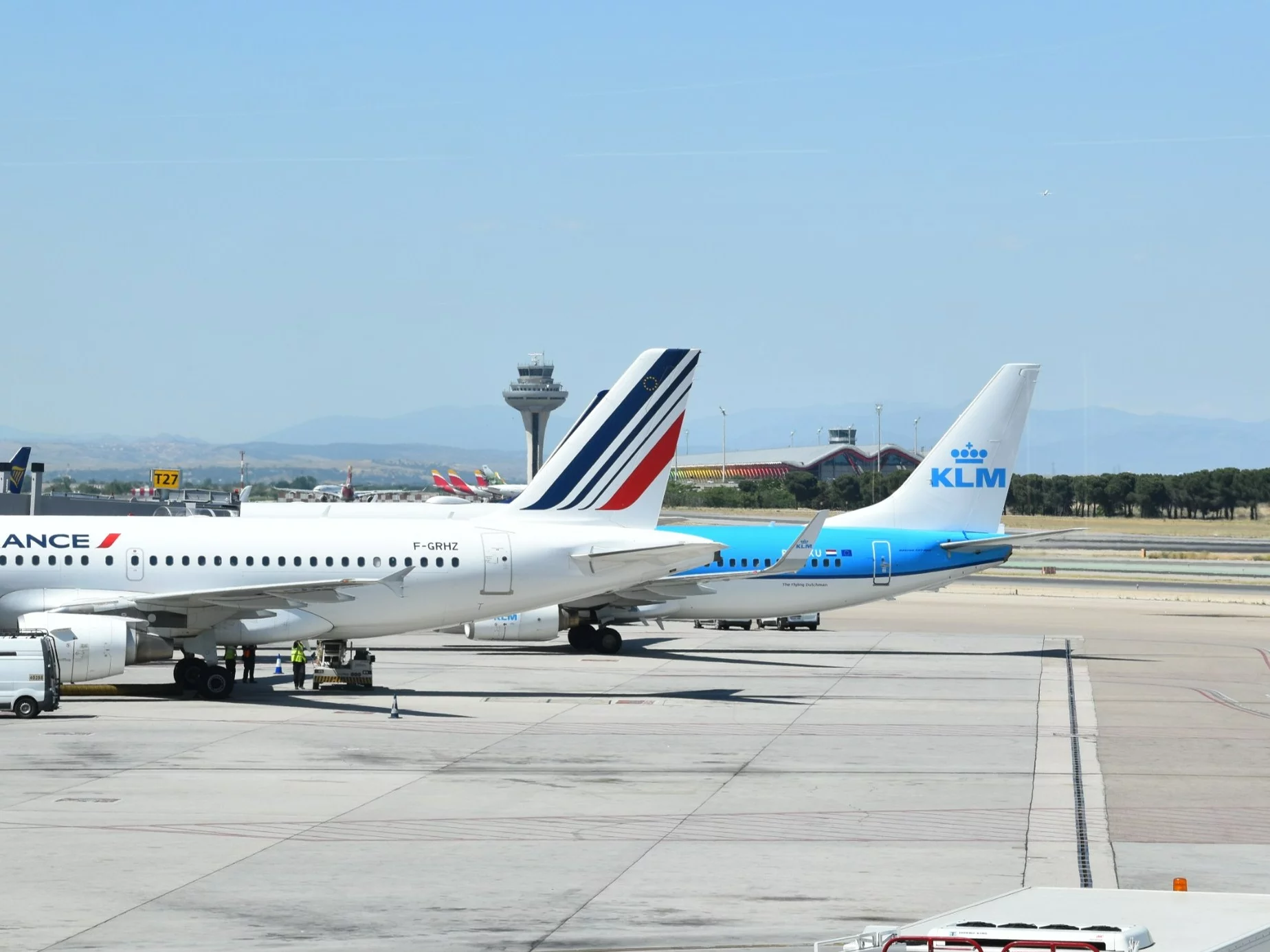 Samoloty Air France i KLM