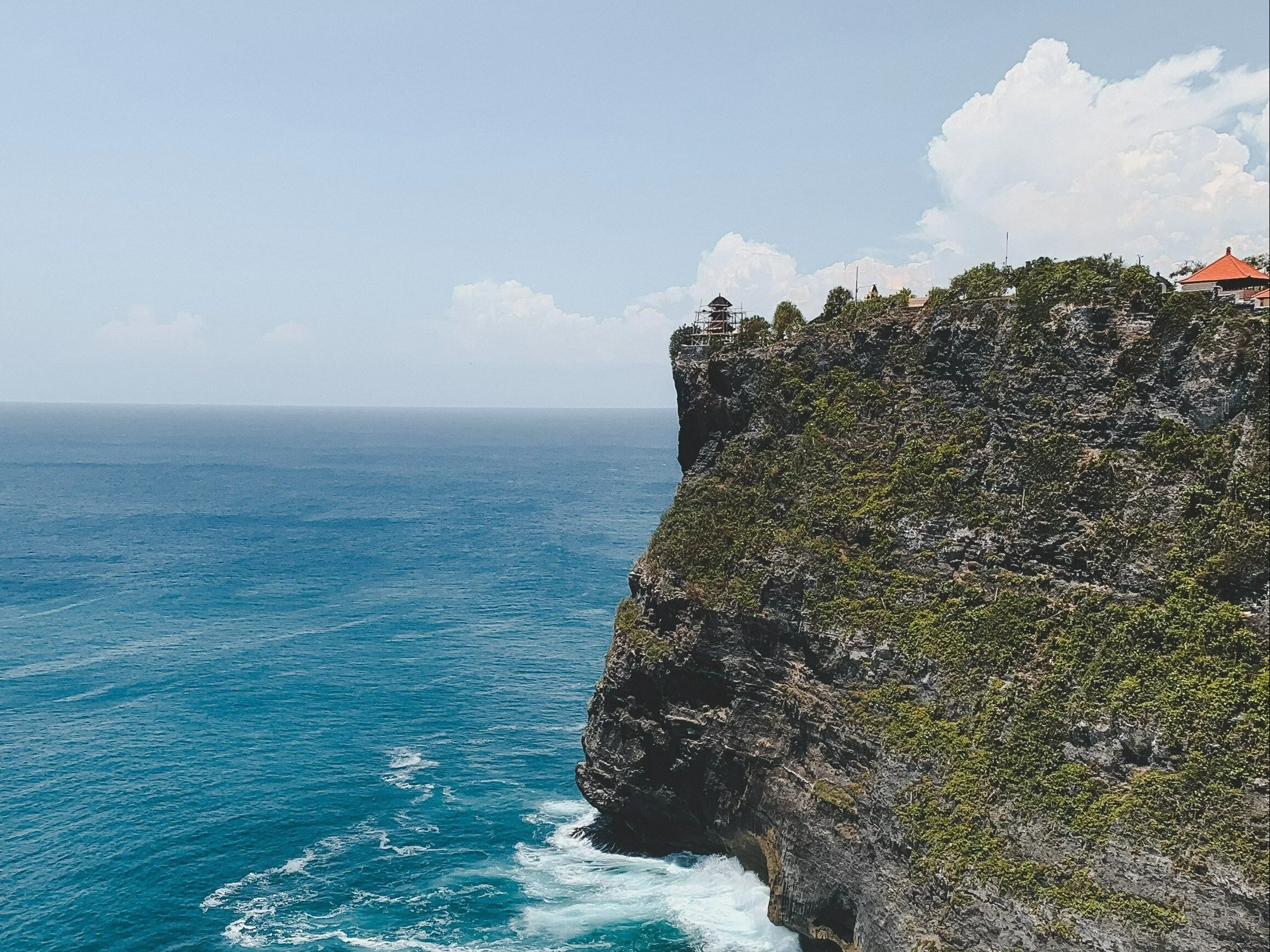 Klif  Pura Luhur Srijong na Bali