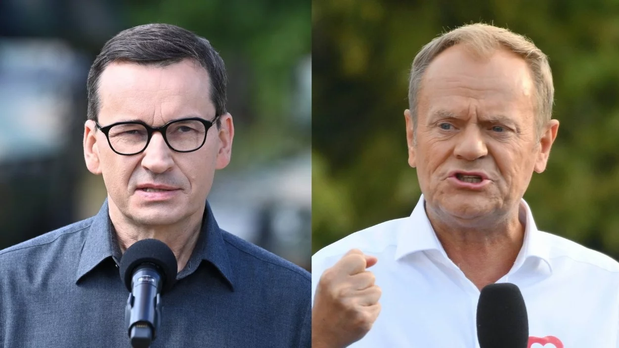 Mateusz Morawiecki i Donald Tusk